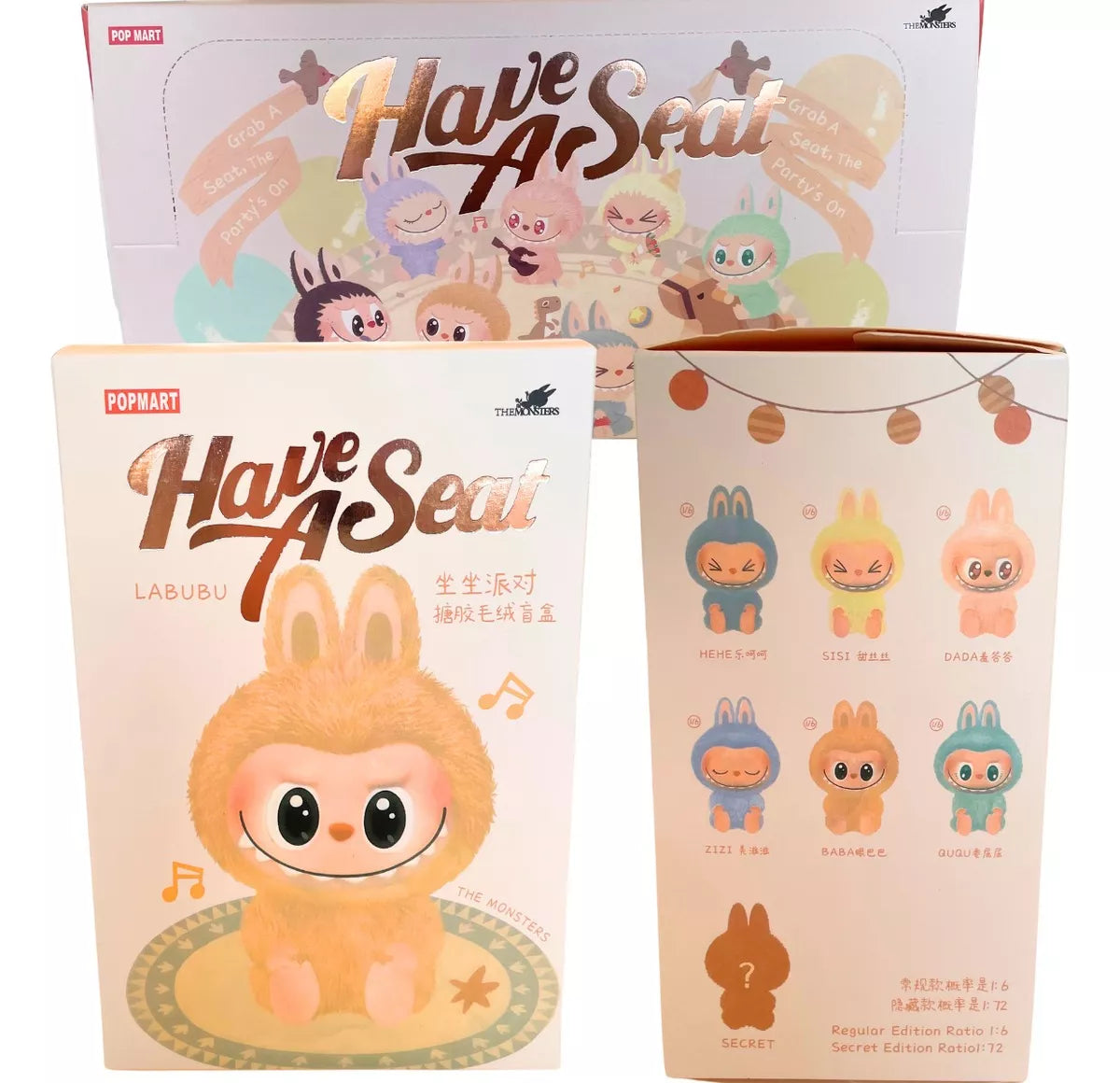 Llavero Sorpresa Labubu Monster – Peluche de Colección (1 unidad)